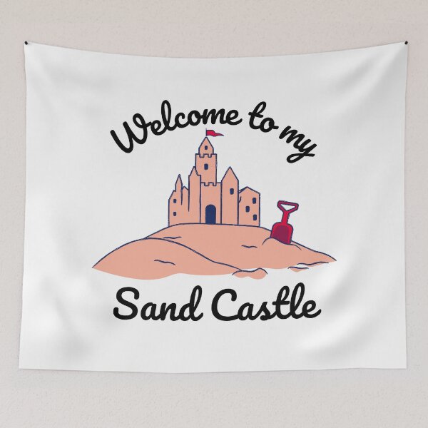 Item preview, Welcome to my SandCastle SandCastle Sandy Beach Lovers SandCastle Lovers designed and sold by JackLamel.