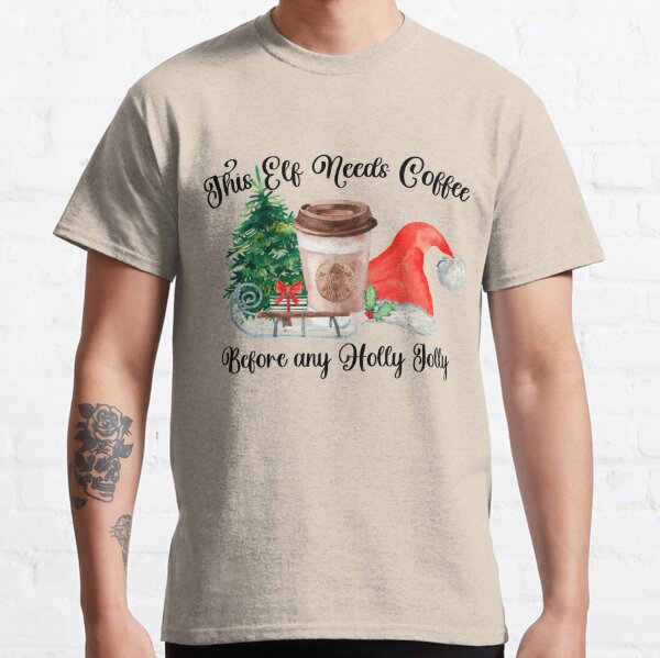 Christmas Coffee T-Shirts for Sale