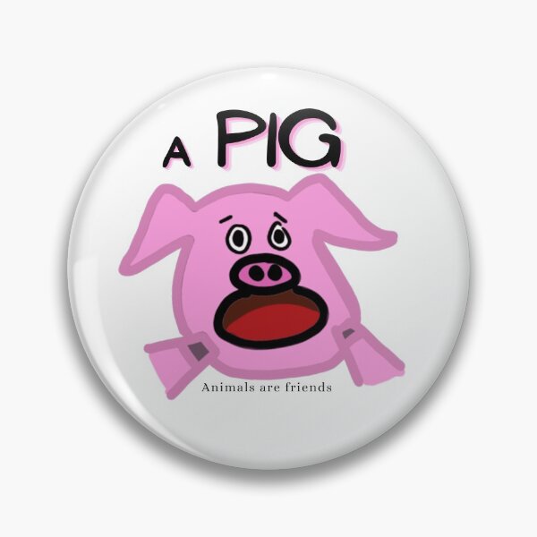Item preview, A pig - Animals are friends designed and sold by 30xZero.