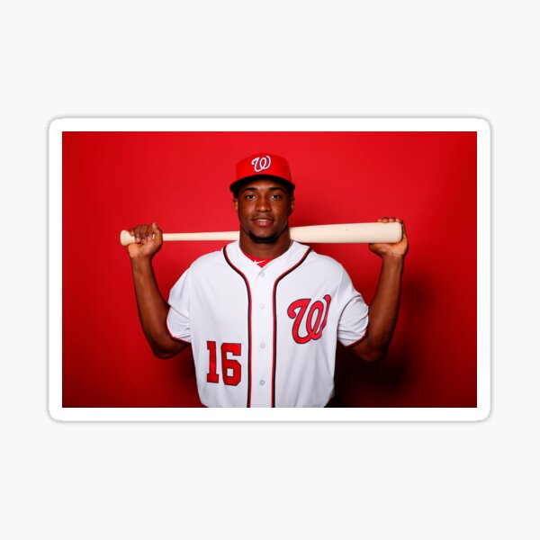 Victor Robles #16 Leaves The Dugout Sticker for Sale by DadSports