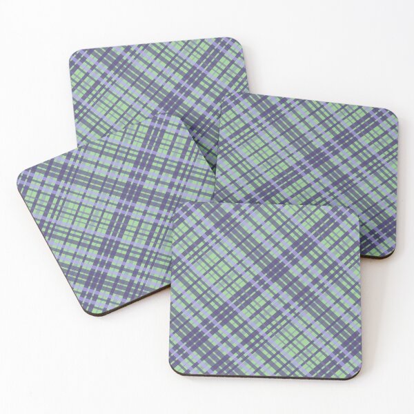 Item preview, Lilac & Green Plaid Check Tartan designed and sold by Love The Design.