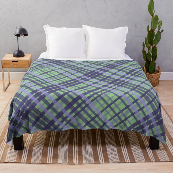 Item preview, Lilac & Green Plaid Check Tartan designed and sold by Love The Design.