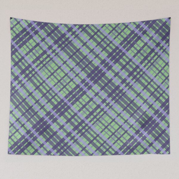 Item preview, Lilac & Green Plaid Check Tartan designed and sold by Love The Design.