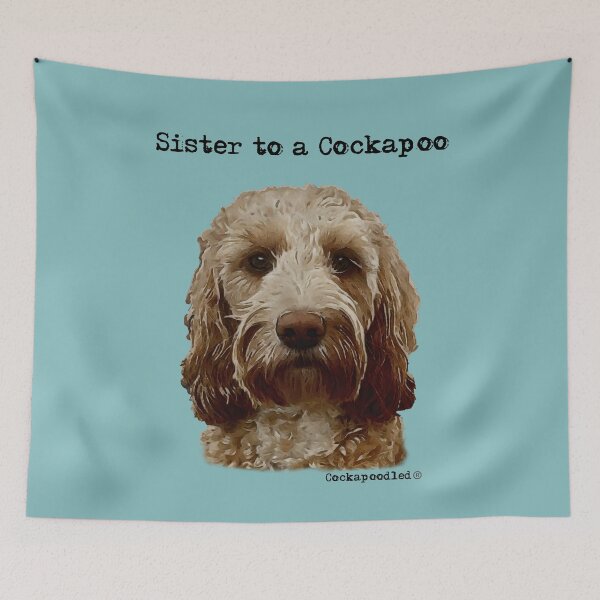 Item preview, Sister to a Cockapoo Dog designed and sold by Happy Dog Doodles.