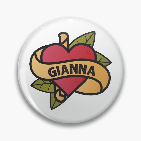 Item preview, Gianna Name designed and sold by VintagePathway.