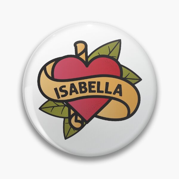 Item preview, Isabella Name designed and sold by VintagePathway.