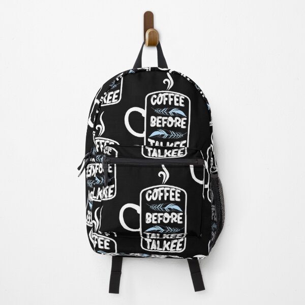 Item preview, Coffee before talkee typographic - funny coffee day designed and sold by Designs Of all kinds.