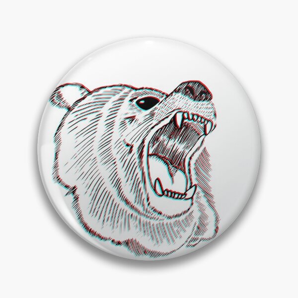 Item preview, Chromatic Bear transparent designed and sold by inktrips.