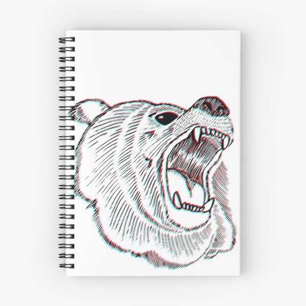 Item preview, Chromatic Bear transparent designed and sold by inktrips.