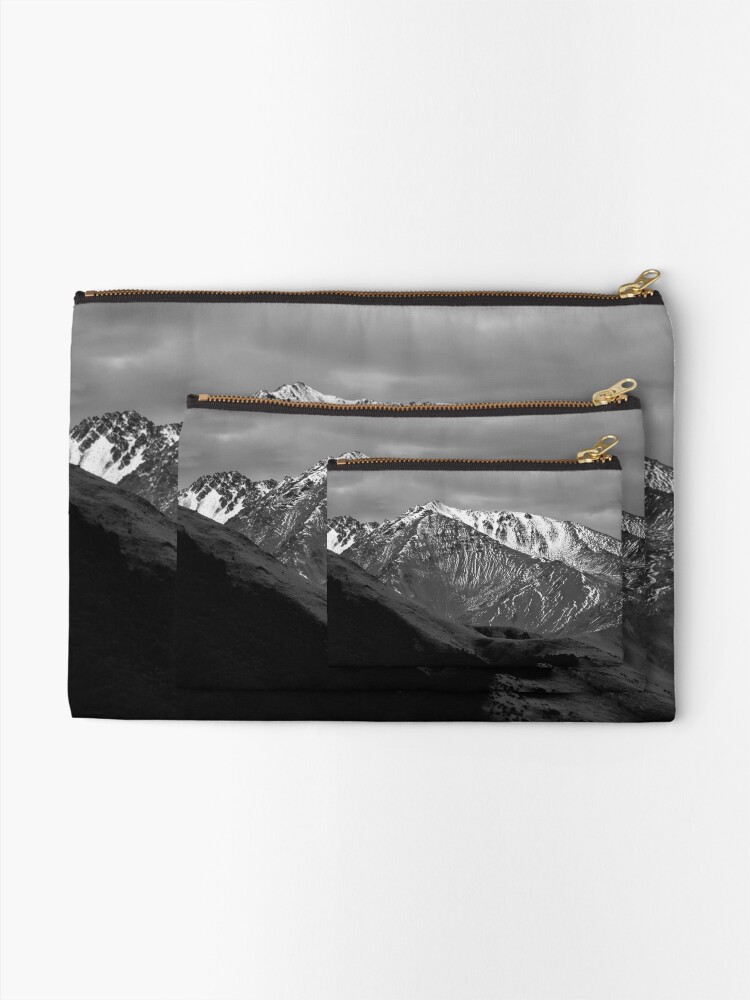 Alternate view of Mountains over Windwhistle, New Zealand Zipper Pouch