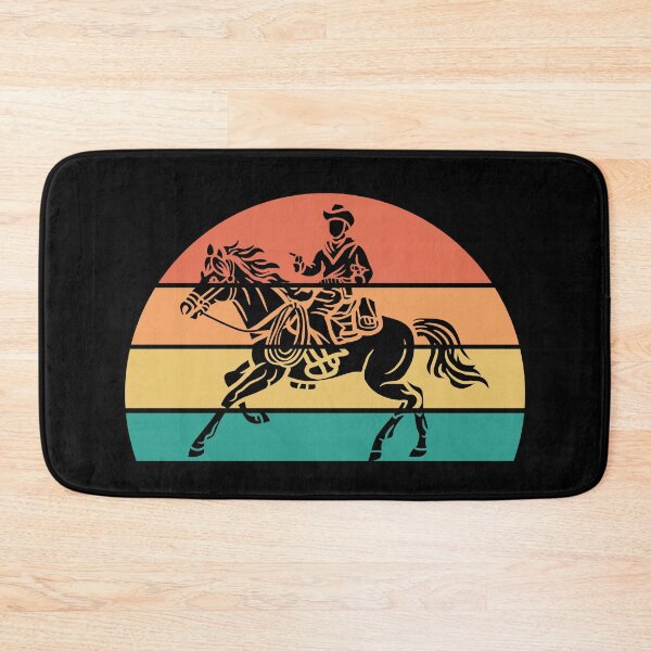 Item preview, Cowboy riding a horse designed and sold by Trantor-Tees.