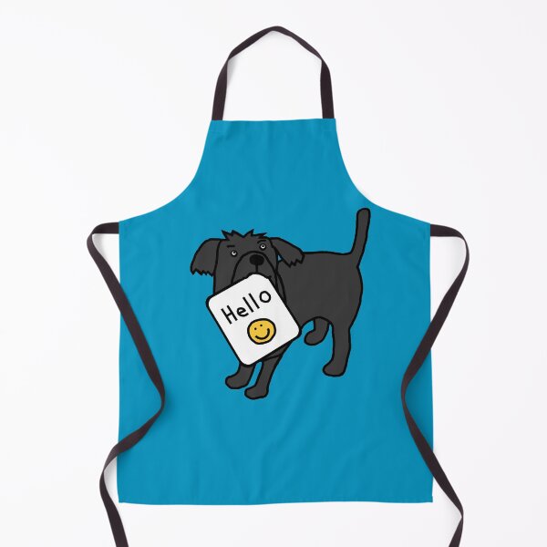 Item preview, Cute Dog Says Hello designed and sold by ellenhenry.