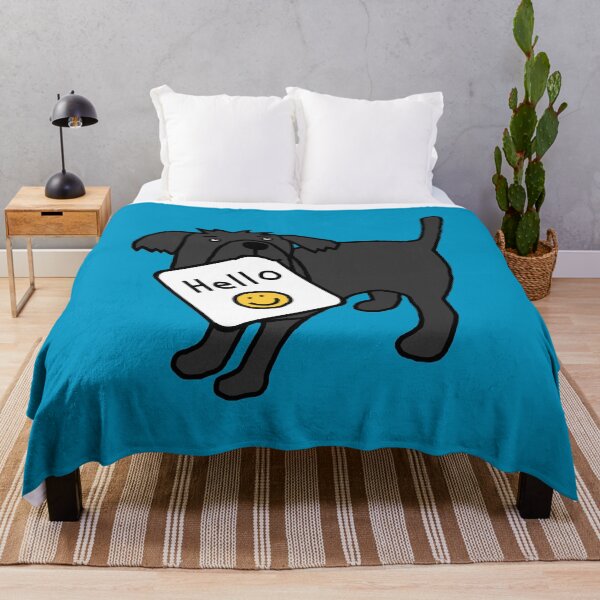 Item preview, Cute Dog Says Hello designed and sold by ellenhenry.