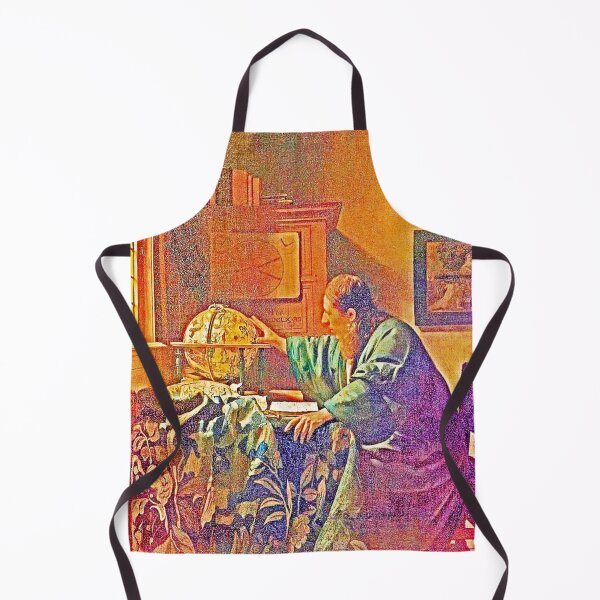Item preview, The Astronomer 1668 by Johannes Vermeer. (Digitally enhanced by WatermarkNZ Press) designed and sold by CristalleLisa.