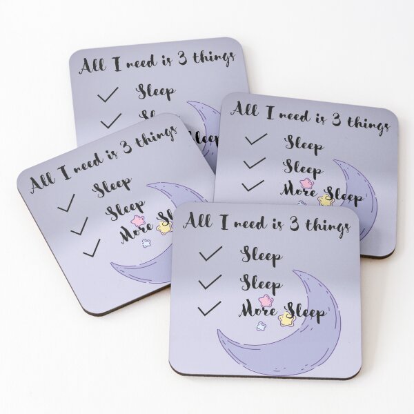 Item preview, All I Need is More Sleep designed and sold by YuviMK.