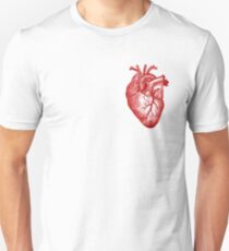 Vintage Heart Anatomy Unisex T-Shirt