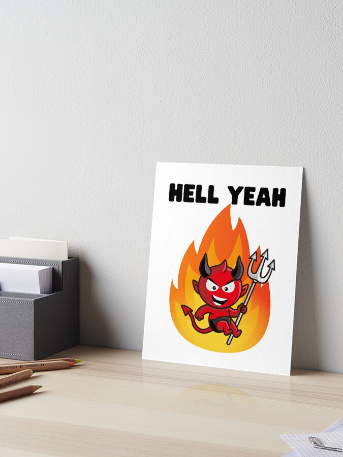  Funny To Hell In A Handbasket Meme Vintage Flames