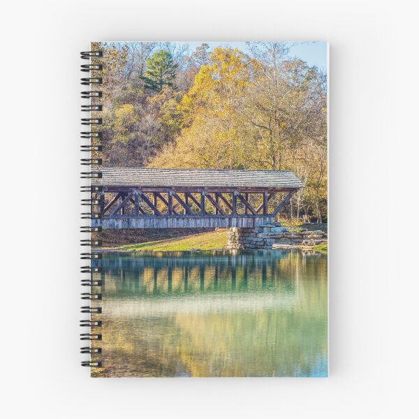 Item preview, Ozarks Fall Rustic Covered Bridge designed and sold by mljdwhite.