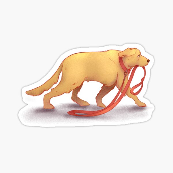 Item preview, Project Adulthood dog walking himself designed and sold by alalaura.