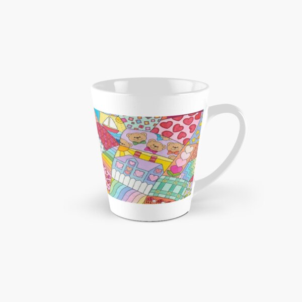 Enchanted Fairy-tale Crazy Quilt Tall Mug