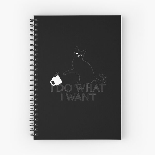 Item preview, Funny Cat Personality I Do What I Want designed and sold by LucaAndreien.