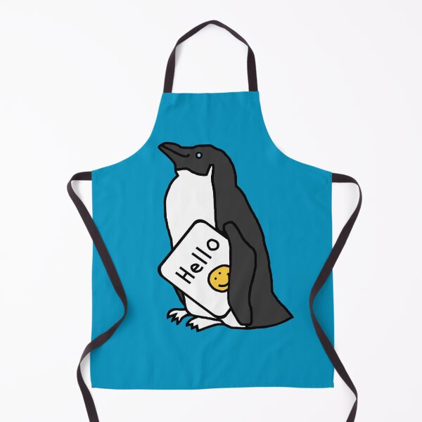 Item preview, Cute Penguin Says Hello designed and sold by ellenhenry.