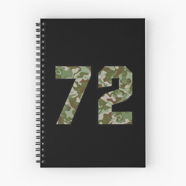Item preview, Army Camo Number Seventy-two Veteran Lucky Number 72 designed and sold by Urosek.