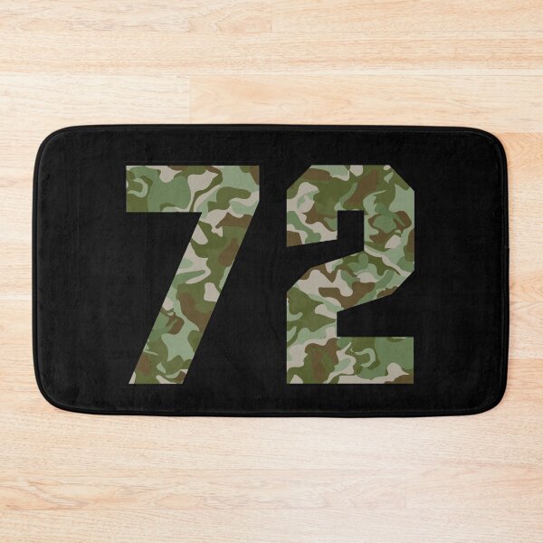 Item preview, Army Camo Number Seventy-two Veteran Lucky Number 72 designed and sold by Urosek.