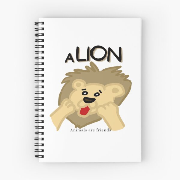 Item preview, A lion - Animals are friends designed and sold by 30xZero.