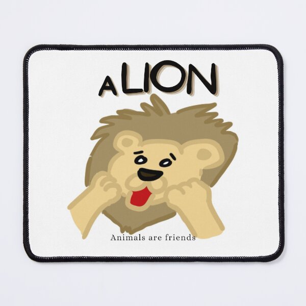 Item preview, A lion - Animals are friends designed and sold by 30xZero.