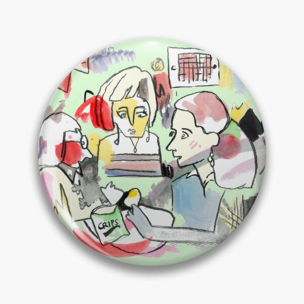 Item preview, Bag of Crisps in an Irish Country Pub (aka GIRL TALK) designed and sold by badlydrawnbabe.