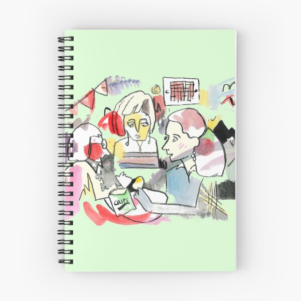 Item preview, Bag of Crisps in an Irish Country Pub (aka GIRL TALK) designed and sold by badlydrawnbabe.