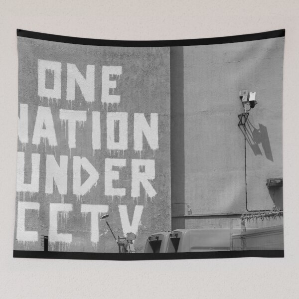 Item preview, Banksy One Nation Under CCTV designed and sold by SharpWallArts.
