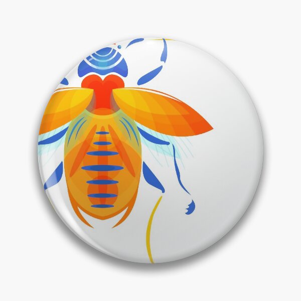 Item preview, insect creature colorful designed and sold by vergineeyou.