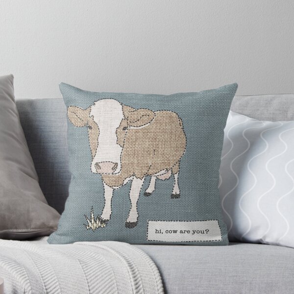 Item preview, Punny Cow Greeting designed and sold by yoannasart.