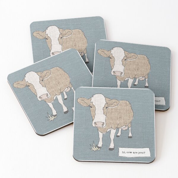 Item preview, Punny Cow Greeting designed and sold by yoannasart.