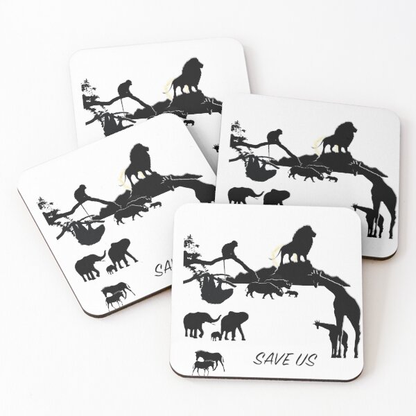 Item preview, Save us - African animals designed and sold by RMSartZ.