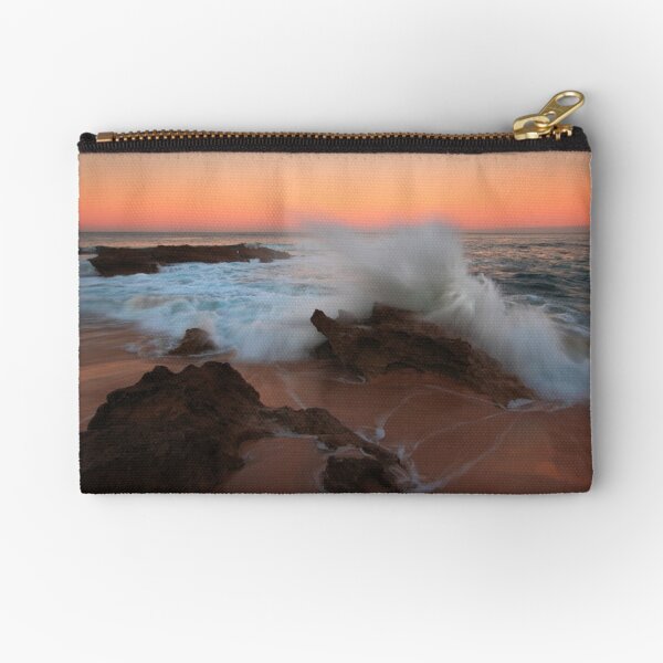 A Splash of Dawn - Koonya Beach Blairgowrie Zipper Pouch