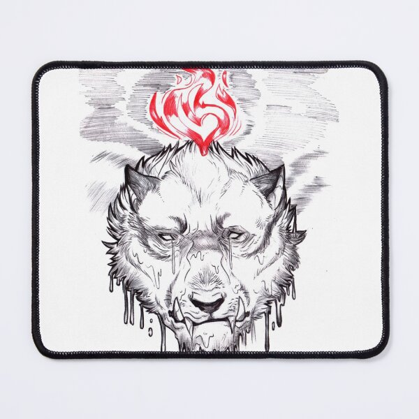 Item preview, Melting werewolf head designed and sold by Furiarossa.