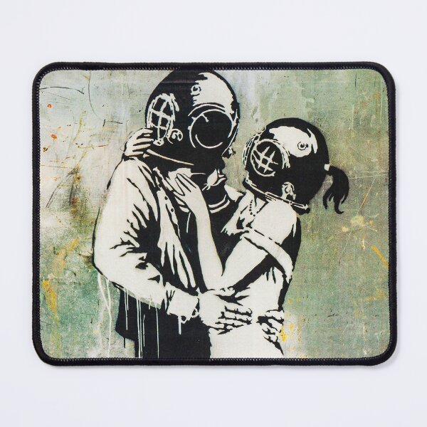 Item preview, Banksy Think Tank Art designed and sold by SharpWallArts.