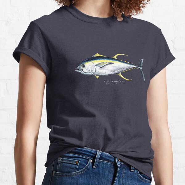 Yellowfin Tuna Fishing T-Shirts for Sale