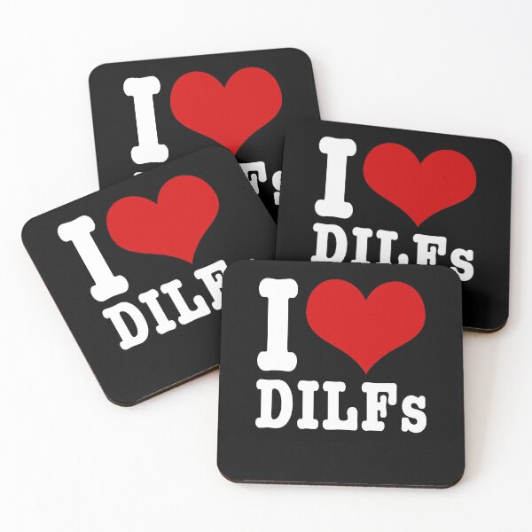Item preview, I Love Dilfs - Dilf Hunter - Funny Hot Dads Gift designed and sold by TallysClothes.