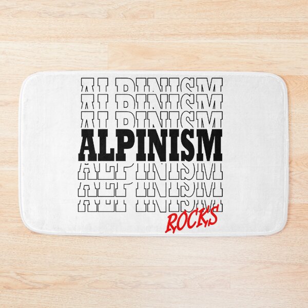 Item preview, Alpinism rocks designed and sold by Good-tees.