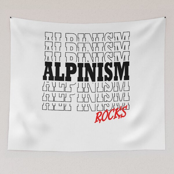 Item preview, Alpinism rocks designed and sold by Good-tees.