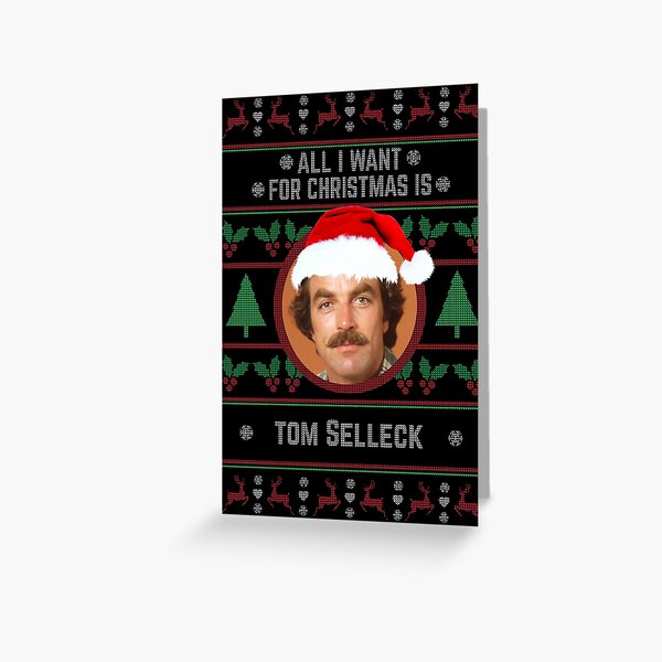 Item preview, All I want for Christmas is Tom Selleck designed and sold by GiuliaHepburn.