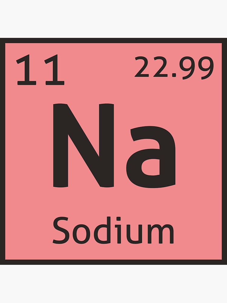 example of sodium element