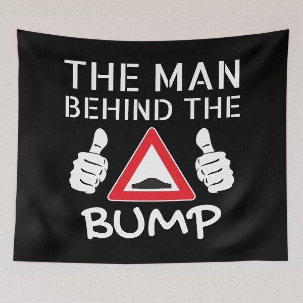 Item preview, The Man Behind the Bump - Achievement Unlocked Dad - First Time father designed and sold by For the love of Pixels.