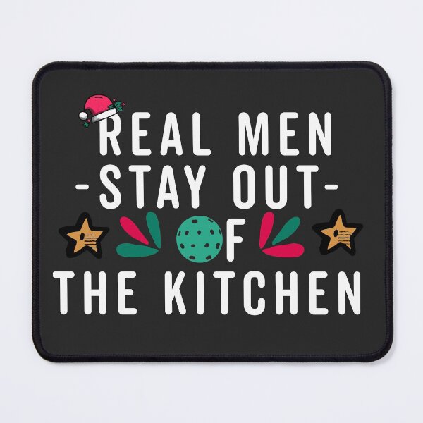 Item preview, Real Men Stay Out Of The Kitchen: Cool Funny Pickleball Player Gift idea designed and sold by AG-World00.