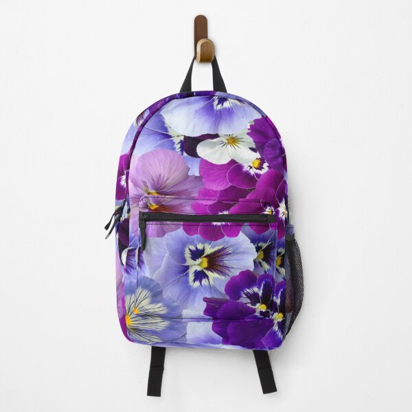 Item preview, A group of beautiful flowers, wonderful colors of pink, mauve, violet and yellow designed and sold by Moody Vibes Studio.