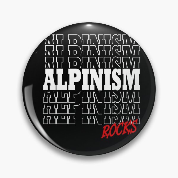 Item preview, Alpinism rocks (dark) designed and sold by Good-tees.